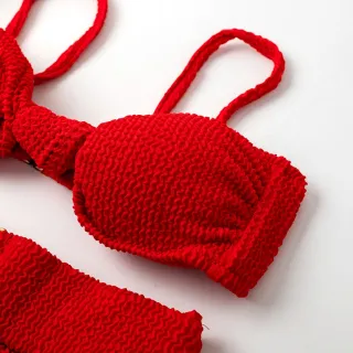 Biquíni estilo cintura alta 2023 HT XX19 - Vest Estiloso - Preto