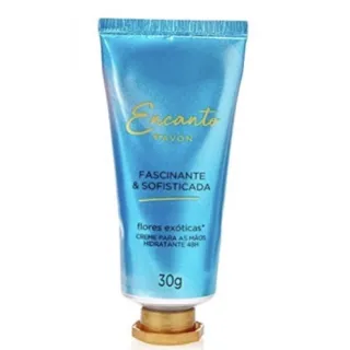 hidratante para mãos encanto AVON - Irresistível e poderosa