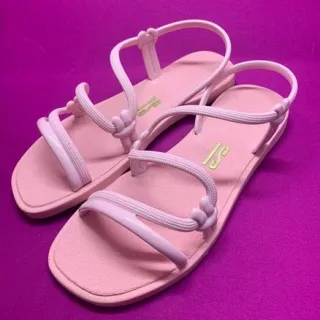 Rasteirinha Confortável Feminina Solar - Papete - Pink