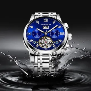 Relógio Automático Masculino Certificado Suíço Turbillon - [Estilo Da imagem principal]