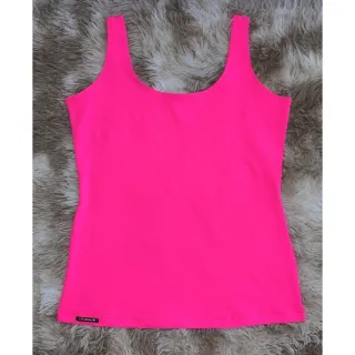 Blusa Feminina Regata Plus Size K2B Alça Larga GG - Azul Céu