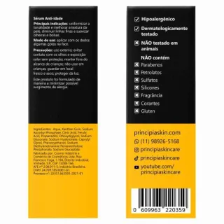 Vitamina C-10 Sérum Principia: Efeito iluminador e rejuvenescedor - Único