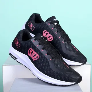 Lançamento Tênis Esporte Masculino Fitness Corrida Academia Leve - Coroa PRETO / VERDE CLARO