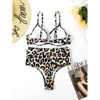 Biquini oncinha cintura alta RWX VEST XX38 - Bronze