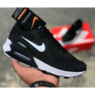 Imperdível! Tênis Nk Air Max 90 Feminino Confortável - Promoção Raryel - Branco