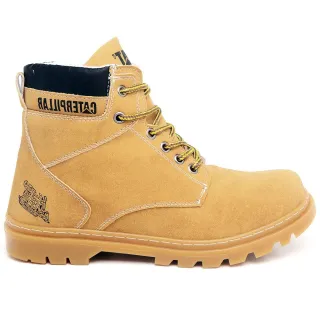 Promoção Bota Coturno Caterpillar Masculina - Amarelo