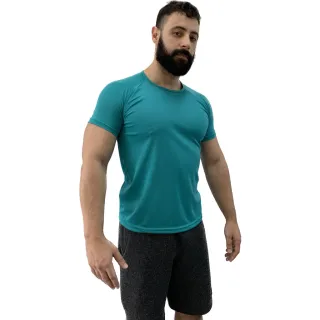 Todas as Atividades: Camiseta Masculina Dry Fit para Conforto e Desempenho - Verde
