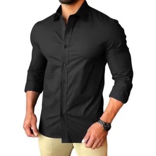 Camisa Masculina Luxo Slim Fit - Pronta Entrega Frete Grátis