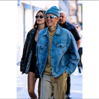 Óculos de Sol Oval Espelhado Tendência Y2K - Ref Hype Balen - Prata