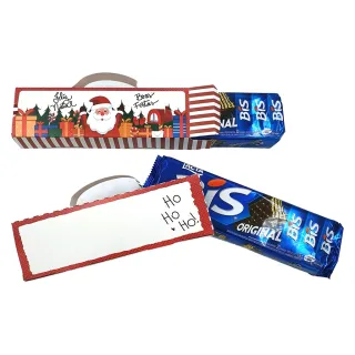 Embalagem de Natal - Monta Fácil Chocobox com Alça para Bis - 10 caixas