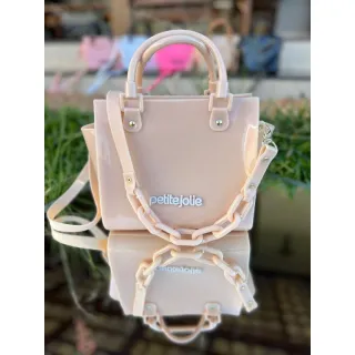 Corrente Love Bolsa Feminina Transversal - Rose/Preto