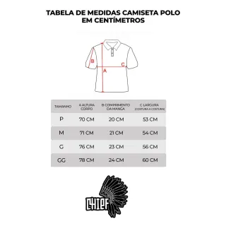 Chief Clothing - Camisa Polo Masculina de Malha Piquet Verão em 100% Algodão - Preto com Branco e Cinza
