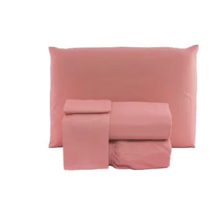 Completo Jogo de Lençol Queen Casal - Cores Variadas - Pink