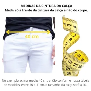 Acabamento Top Calça Jeans Masculina Branca Não Transparente - Calça Jeans Branca Lisa