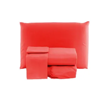 Completo Jogo de Lençol Queen Casal - Cores Variadas - Pink