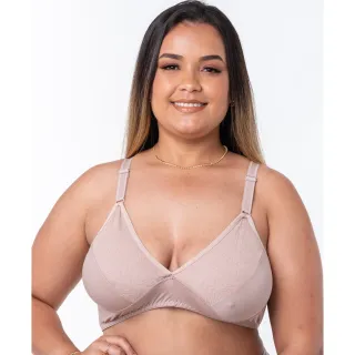 Sustentação em Microfibra: Kit PLUS SIZE com 4 Sutiãs de Renda - sortidas