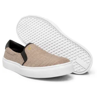 Sapato Social Masculino Slip-On Calce Fácil - Raryel - Preto