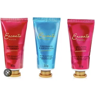hidratante para mãos encanto AVON - Irresistível e poderosa