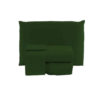 Completo Jogo de Lençol Queen Casal - Cores Variadas - Pink