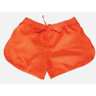 Bermuda Tactel Feminino Box - Leve e Confortável - Laranja