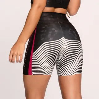 Bermuda Estampada Feminina Short Fitness Suplex Challenge - G