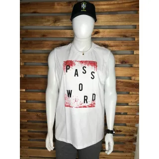 Regata Masculina Plus Size G1 G2 G3 Camiseta - Verde Mescla