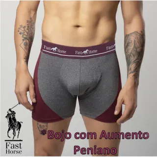 Boxer Microfibra Fast Horse Kit 10 Cuecas - Promoção - GG