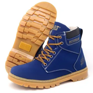 Promoção Bota Coturno Caterpillar Masculina - Amarelo