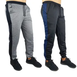 Fitness Calça Masculina Kit 2 Esporte Academia Moletom