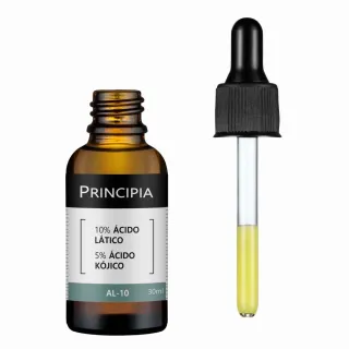 AL-10 Skincare - Sérum Principia com Ácido Kójico + Ácido Lático 10% - Único