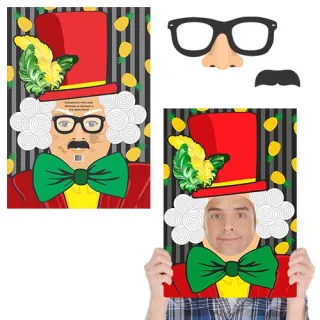 Moldura para Fotos de Carnaval - Painel Decorativo - Painel Carmem Miranda