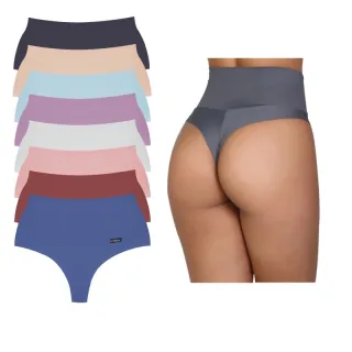Juju Kit Cinta Barriga Dupla Suplex Reforçada Calcinha Fio 4 - GG