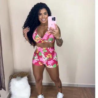 Ginástica Conjunto Modinha Academia Corrida - NOVIDADE 2