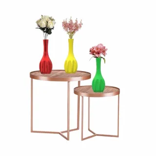 Decoração com Vasos 3D de 20 Cm - Raryel - Modelo 1