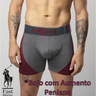 Boxer Microfibra Fast Horse Kit 10 Cuecas - Promoção - GG