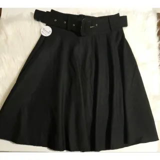 Evangélica Saia Godê Midi Lisa com Cinto - Cor, Raryel - Cor salmão