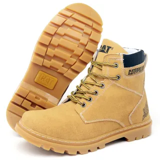 Promoção Bota Coturno Caterpillar Masculina - Amarelo