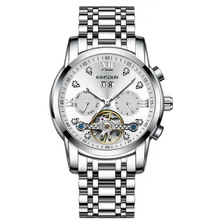 Relógio Automático Masculino Certificado Suíço Turbillon - [Estilo Da imagem principal]