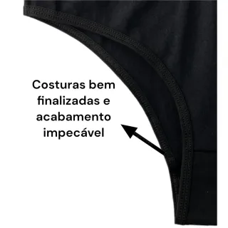 Kit 10 Calcinhas de Algodão Lisa - Cintura Alta Confortáveis - Variadas