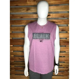 Regata Masculina Plus Size G1 G2 G3 Camiseta - Verde Mescla