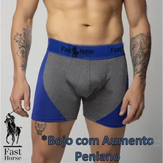 Boxer Microfibra Fast Horse Kit 10 Cuecas - Promoção - GG