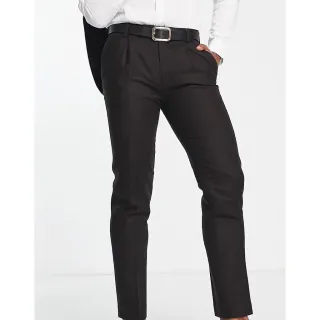 Social Fino Oxford Calça Masculina Esporte - Bege