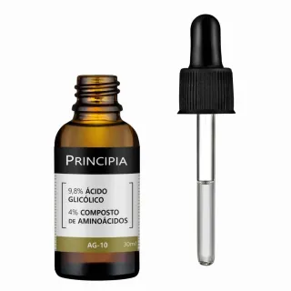 Ácido Glicólico Sérum Principia 9,8% + Aminoácidos Renovador - Único