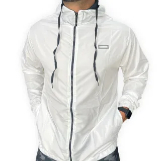 Impermeável Preto Masculina Semi Forrada Corta Vento - REF 03 PRETO