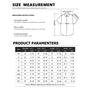Camisa Masculina Retro Estilo V Manga Curta - Moda Tendência Sênior - ZL-2689
