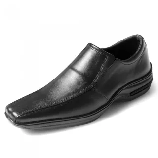Conforto sem detalhes: Sapato Social Masculino - Preto