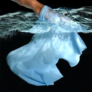 Calcinha Masculina Gelada Sem Costura Ultra Fina Sexy - Azul