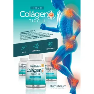 Colágeno Nutrilibrium Premium Tipo 2 + Verisol Ácido Hialurônico 200g - Laranja com Acerola