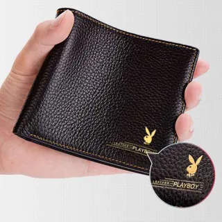 Porta-Cartões de Crédito Fina Retrô Masculina em Couro - Moda Nova - Preto