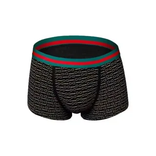 Roupa Íntima Masculina Boxer Modal Algodão Puro Tendência Sexy - 8045 4 Pacote